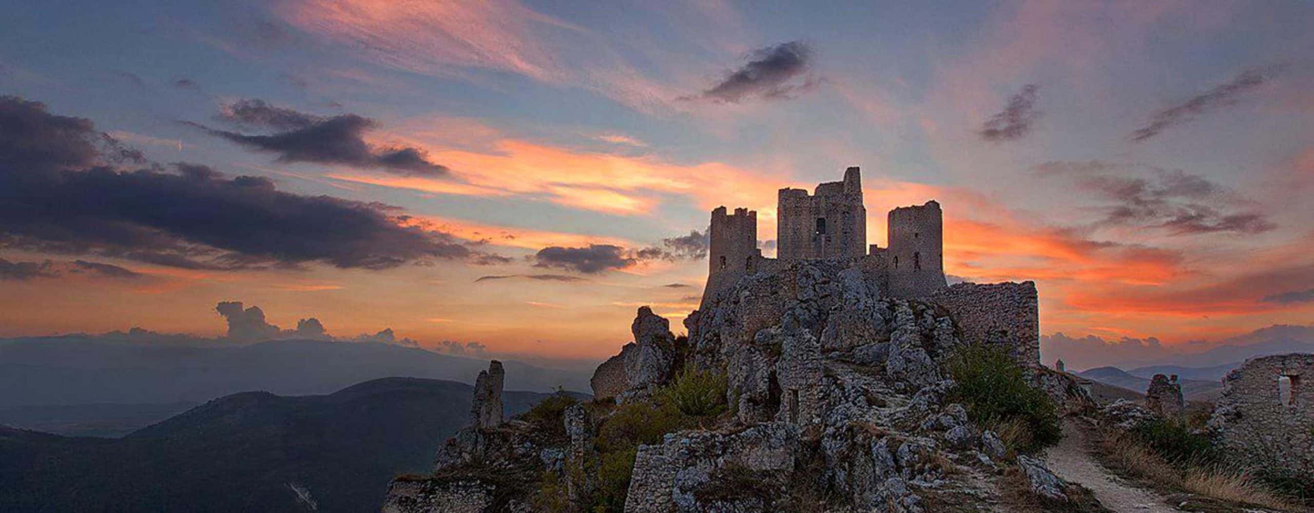 Rocca Calascio tramonto