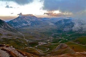 Campo Imperatore - veduta dall'alto