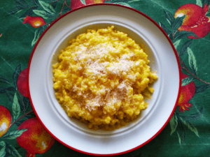 Risotto allo zafferano dell'Aquila DOP